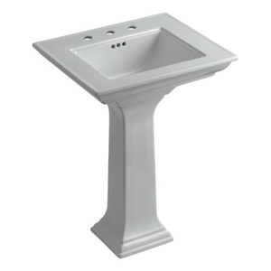 K2344-8-95 Memoirs Stately Pedestal Bathroom Sink - Ice Grey K2344-8-95 Memoirs Stately Pedestal Bathroom Sink - Ice Grey