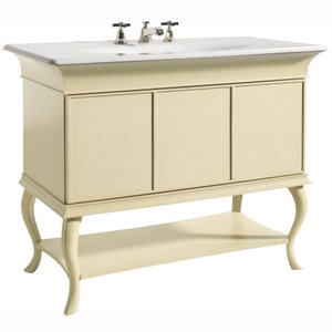 K2457-F11/K30528-0 Provinity 31" to 44" Bathroom Vanity - Vellum K2457-F11/K30528-0 Provinity 31" to 44" Bathroom Vanity - Vellum