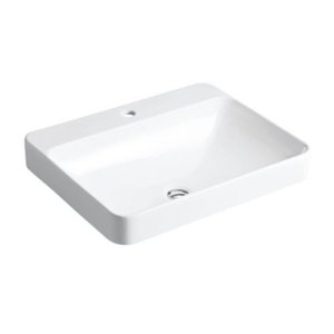 K2660-1-0 Vox Vessel Style Bathroom Sink - White K2660-1-0 Vox Vessel Style Bathroom Sink - White