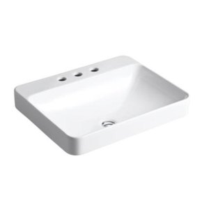 K2660-8-0 Vox Vessel Style Bathroom Sink - White K2660-8-0 Vox Vessel Style Bathroom Sink - White