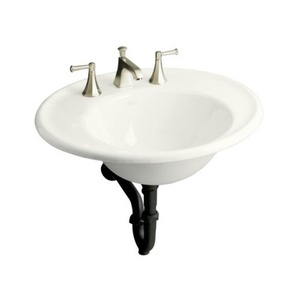 K2822-1W-0 Iron Works Wall Hung Bathroom Sink - White K2822-1W-0 Iron Works Wall Hung Bathroom Sink - White