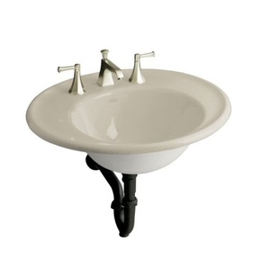 K2822-8W-G9 Iron Works Wall Hung Bathroom Sink - Sandbar K2822-8W-G9 Iron Works Wall Hung Bathroom Sink - Sandbar