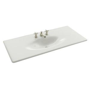 K3053-1-0 Iron/Impressions Vanity Top Bathroom Vanity - White K3053-1-0 Iron/Impressions Vanity Top Bathroom Vanity - White