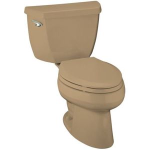 K3505-T-33 Wellworth Two Piece Toilet - Mexican Sand K3505-T-33 Wellworth Two Piece Toilet - Mexican Sand