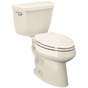 K3519-47 Highline Two Piece Toilet - Almond K3519-47 Highline Two Piece Toilet - Almond