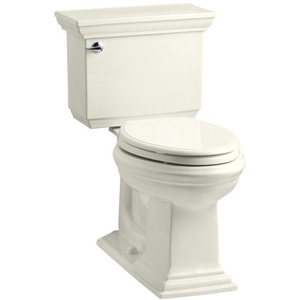 K3819-96 Memoirs Stately Two Piece Toilet - Biscuit K3819-96 Memoirs Stately Two Piece Toilet - Biscuit