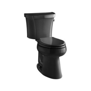 K3889-RA-7 Highline Two Piece Toilet - Black K3889-RA-7 Highline Two Piece Toilet - Black
