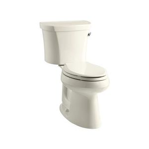 K3949-RZ-47 Highline Two Piece Toilet - Almond K3949-RZ-47 Highline Two Piece Toilet - Almond