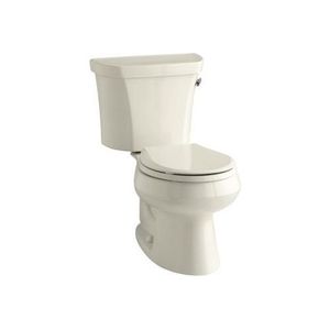 K3977-RA-47 Wellworth Two Piece Toilet - Almond K3977-RA-47 Wellworth Two Piece Toilet - Almond