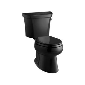 K3978-RA-7 Wellworth Two Piece Toilet - Black K3978-RA-7 Wellworth Two Piece Toilet - Black