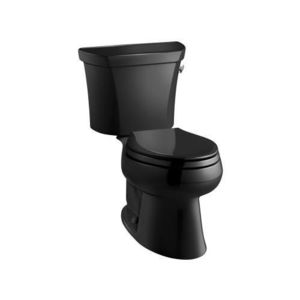 K3978-TR-7 Wellworth Two Piece Toilet - Black K3978-TR-7 Wellworth Two Piece Toilet - Black