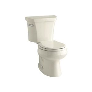 K3997-47 Wellworth Two Piece Toilet - Almond K3997-47 Wellworth Two Piece Toilet - Almond