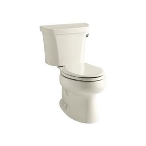 K3998-RZ-47 Wellworth Two Piece Toilet - Almond K3998-RZ-47 Wellworth Two Piece Toilet - Almond