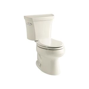 K3998-U-47 Wellworth Two Piece Toilet - Almond K3998-U-47 Wellworth Two Piece Toilet - Almond