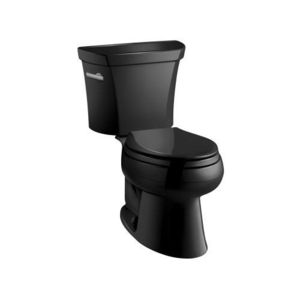 K3998-UT-7 Wellworth Two Piece Toilet - Black K3998-UT-7 Wellworth Two Piece Toilet - Black