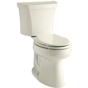 K3999-RA-47 Highline Two Piece Toilet - Almond K3999-RA-47 Highline Two Piece Toilet - Almond