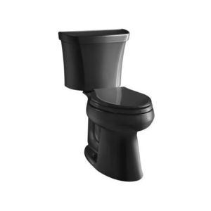 K3999-RZ-7 Highline Two Piece Toilet - Black K3999-RZ-7 Highline Two Piece Toilet - Black