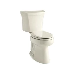 K3999-UR-47 Highline Two Piece Toilet - Almond K3999-UR-47 Highline Two Piece Toilet - Almond