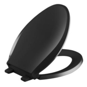K4636-7 Cachet Toilet Seat Bathroom Accessory - Black K4636-7 Cachet Toilet Seat Bathroom Accessory - Black