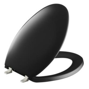 K4685-BN-7 Bancroft Toilet Seat Bathroom Accessory - Black K4685-BN-7 Bancroft Toilet Seat Bathroom Accessory - Black