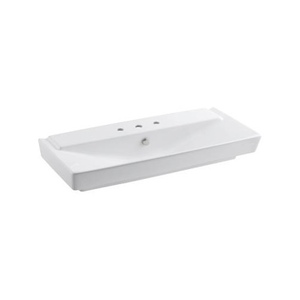 K5026-8-0 Reve Console Bathroom Sink - White K5026-8-0 Reve Console Bathroom Sink - White