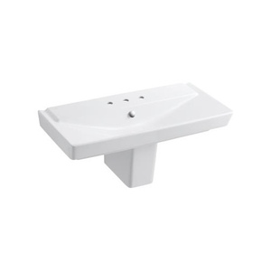 K5148-8-0 Reve Wall Hung Bathroom Sink - White K5148-8-0 Reve Wall Hung Bathroom Sink - White
