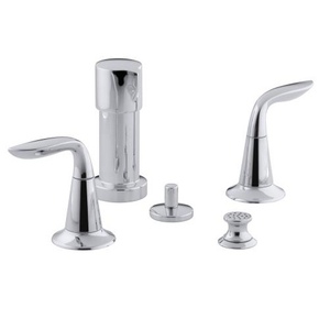 K5329-4-CP Refinia Vertical Spray Bidet Faucet - Polished Chrome K5329-4-CP Refinia Vertical Spray Bidet Faucet - Polished Chrome