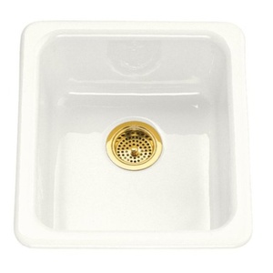 White Single Bowl Kitchen Sink k6584-0 iron/tones white/color single bowl kitchen sink - white at White Single Bowl Kitchen Sink k6584-0 iron/tones white/color single bowl kitchen sink - white at
