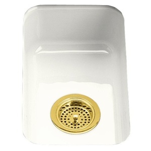 K6586-0 Iron/Tones Undermount Bar Sink - White K6586-0 Iron/Tones Undermount Bar Sink - White