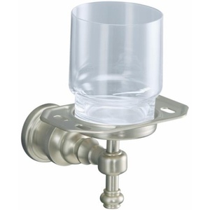 K6819-GD-SN IV Georges Brass Toothbrush & Tumbler Holder Bathroom Accessory - Vibrant Polished Nickel K6819-GD-SN IV Georges Brass Toothbrush & Tumbler Holder Bathroom Accessory - Vibrant Polished Nickel