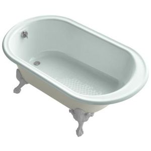 K710-B-FE Iron Works Historic 66" Soaking Tub - Frost K710-B-FE Iron Works Historic 66" Soaking Tub - Frost