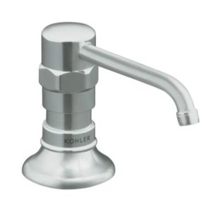 K7346-BS Hi Rise Soap Dispenser Kitchen Accessory - Brushed Stainless K7346-BS Hi Rise Soap Dispenser Kitchen Accessory - Brushed Stainless