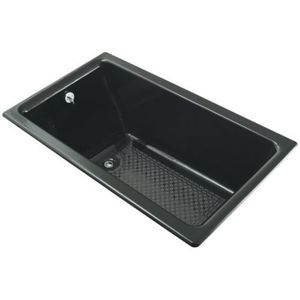 K804-L-7 Kathryn 66" Soaking Tub - Black K804-L-7 Kathryn 66" Soaking Tub - Black