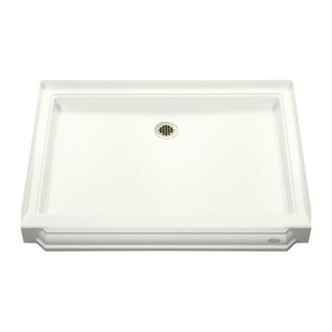 K9549-0 Memoirs Single Threshold 48'' and Larger Shower Base - White K9549-0 Memoirs Single Threshold 48'' and Larger Shower Base - White