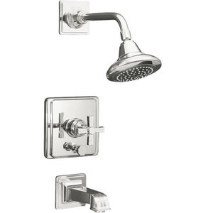 KT13133-3B-CP Pinstripe Tub & Shower Faucet Trim Trim Kit - Polished Chrome KT13133-3B-CP Pinstripe Tub & Shower Faucet Trim Trim Kit - Polished Chrome