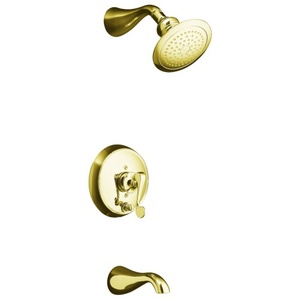 KT161154PB/K11748KS Revival One Handle Tub & Shower Faucet - Vibrant Polished Brass KT161154PB/K11748KS Revival One Handle Tub & Shower Faucet - Vibrant Polished Brass