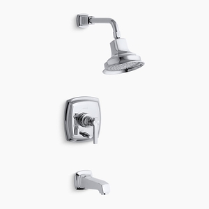 K-T162334-CP/K-11748-KNA Margaux One Handle Tub & Shower Faucet - Polished Chrome K-T162334-CP/K-11748-KNA Margaux One Handle Tub & Shower Faucet - Polished Chrome
