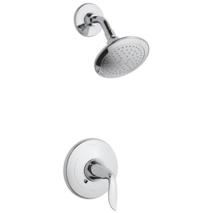 KT53204-CP/K304 Refinia Single Handle Shower Faucet - Polished Chrome KT53204-CP/K304 Refinia Single Handle Shower Faucet - Polished Chrome