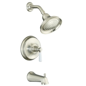 KT10581-4P-BN Bancroft Tub & Shower Faucet Trim Trim Kit - Vibrant Brushed Nickel KT10581-4P-BN Bancroft Tub & Shower Faucet Trim Trim Kit - Vibrant Brushed Nickel