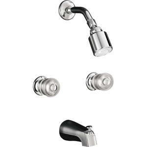 KT15201-7-CP Coralais Tub & Shower Faucet Trim Trim Kit - Chrome KT15201-7-CP Coralais Tub & Shower Faucet Trim Trim Kit - Chrome