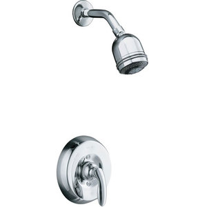 KT156134CP/K304K Coralais Single Handle Shower Faucet - Polished Chrome KT156134CP/K304K Coralais Single Handle Shower Faucet - Polished Chrome
