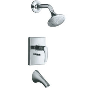 KT18488-4-CP Symbol Tub & Shower Faucet Trim Trim Kit - Polished Chrome KT18488-4-CP Symbol Tub & Shower Faucet Trim Trim Kit - Polished Chrome