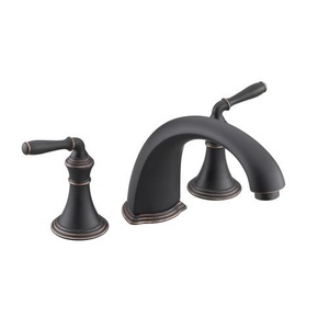 KT398-4-2BZ Devonshire Tub Faucet Trim Trim Kit - Oil Rubbed Bronze KT398-4-2BZ Devonshire Tub Faucet Trim Trim Kit - Oil Rubbed Bronze