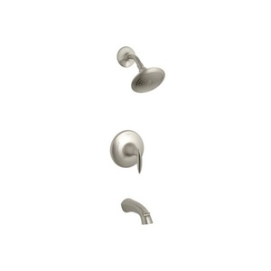 KT45104-4-BN/K304 Alteo One Handle Tub & Shower Faucet - Vibrant Brushed Nickel KT45104-4-BN/K304 Alteo One Handle Tub & Shower Faucet - Vibrant Brushed Nickel
