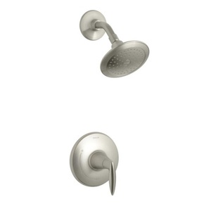 KT451064-BN/K304 Alteo Single Handle Shower Faucet - Vibrant Brushed Nickel KT451064-BN/K304 Alteo Single Handle Shower Faucet - Vibrant Brushed Nickel