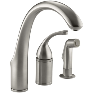 K10430-VS Forte Single Handle Kitchen Faucet - Vibrant Stainless K10430-VS Forte Single Handle Kitchen Faucet - Vibrant Stainless