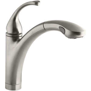 K10433-VS Forte Pull-Out Spray Kitchen Faucet - Vibrant Stainless K10433-VS Forte Pull-Out Spray Kitchen Faucet - Vibrant Stainless