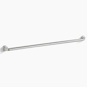 K10545-S Traditional Hand Rail Bathroom Accessory - Polished Stainless K10545-S Traditional Hand Rail Bathroom Accessory - Polished Stainless