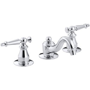 K108-4-CP Antique 8'' Widespread Bathroom Faucet - Polished Chrome K108-4-CP Antique 8'' Widespread Bathroom Faucet - Polished Chrome