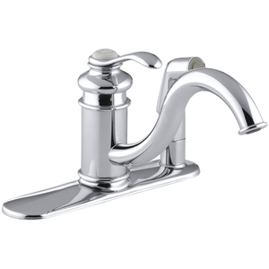 K12173-CP Fairfax Single Handle Kitchen Faucet - Polished Chrome K12173-CP Fairfax Single Handle Kitchen Faucet - Polished Chrome